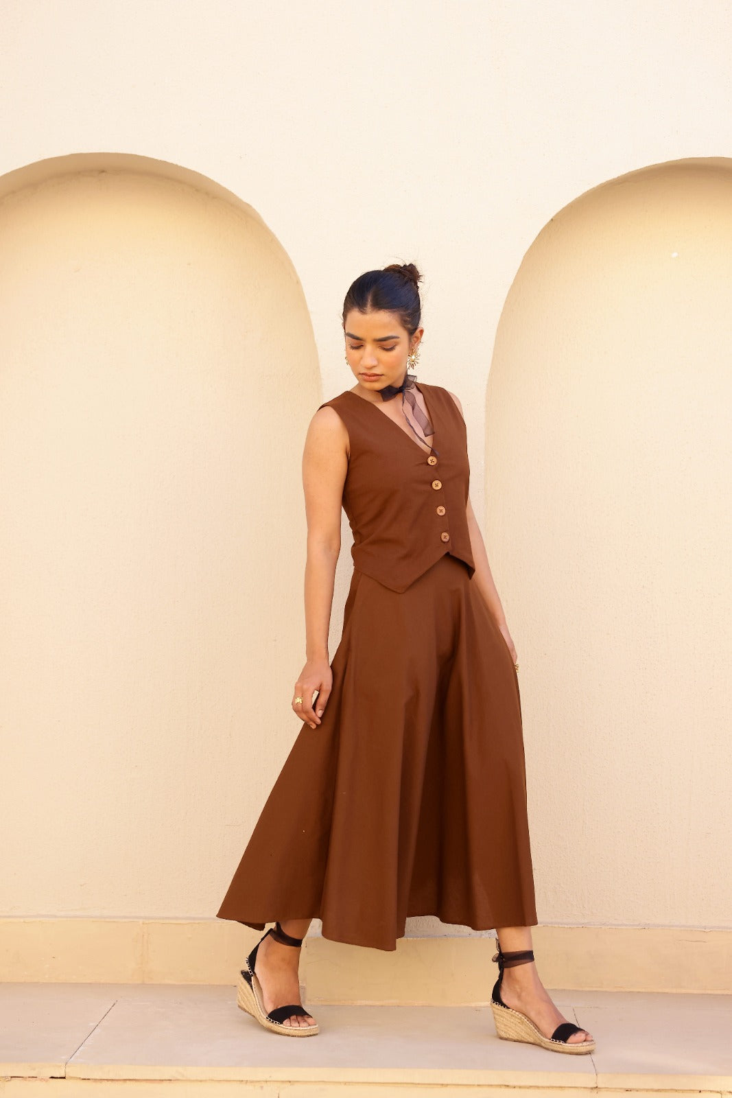 Nova- Mocha | Vest Coord