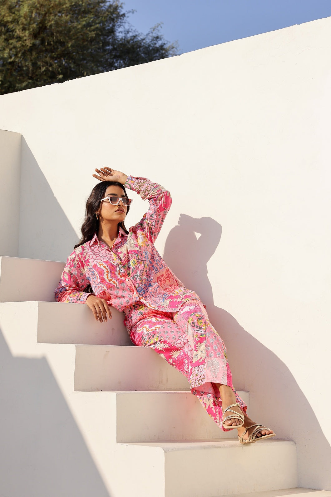 Sage- Savanna Spirit Co-ord (Pink)
