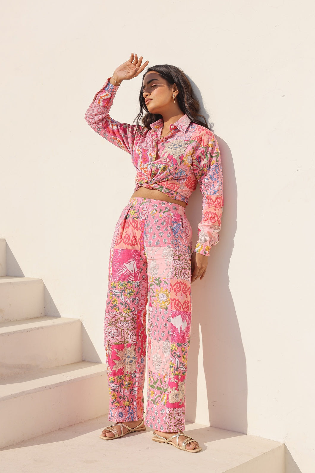 Sage- Savanna Spirit Co-ord (Pink)