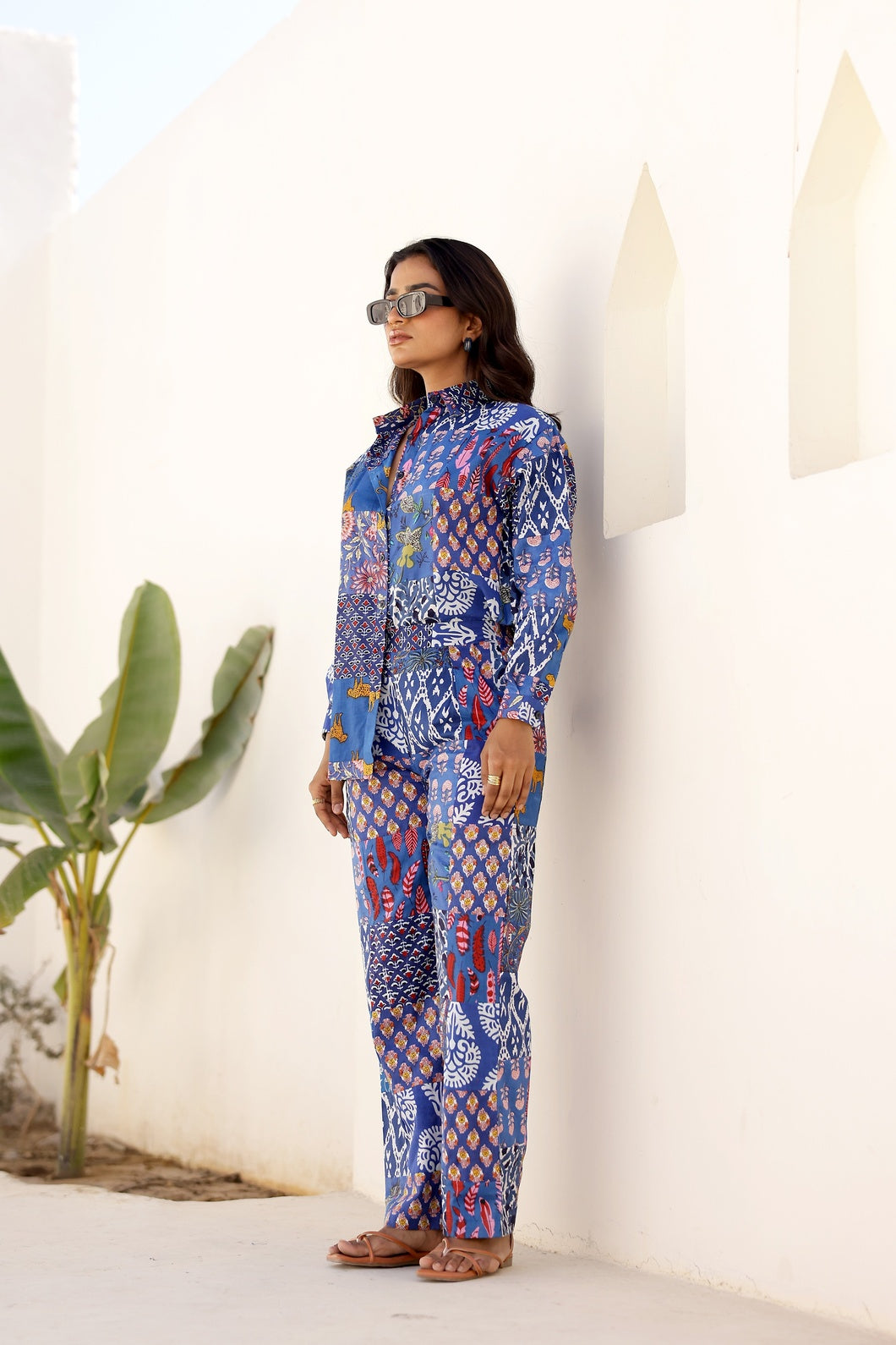 Sage- Savanna Spirit Co-ord (Blue)