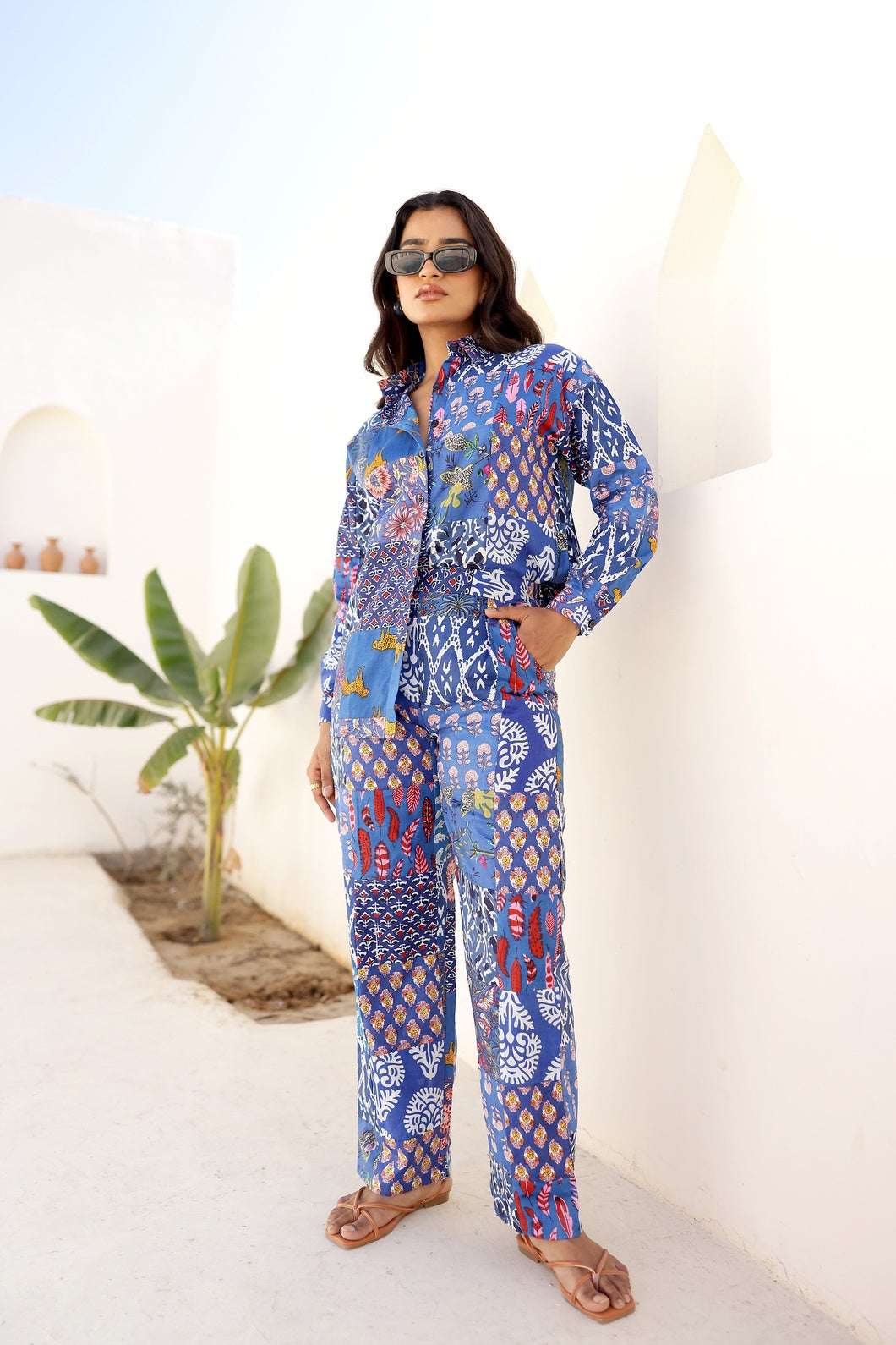 Sage- Savanna Spirit Co-ord (Blue)