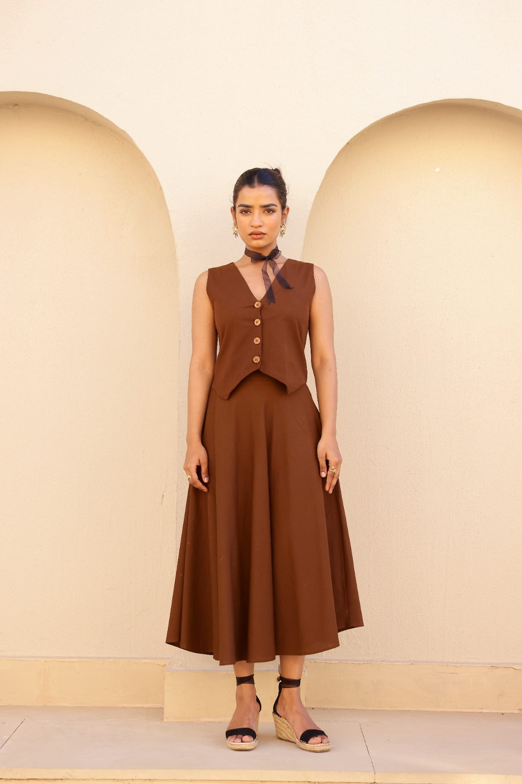 Nova- Mocha | Vest Coord