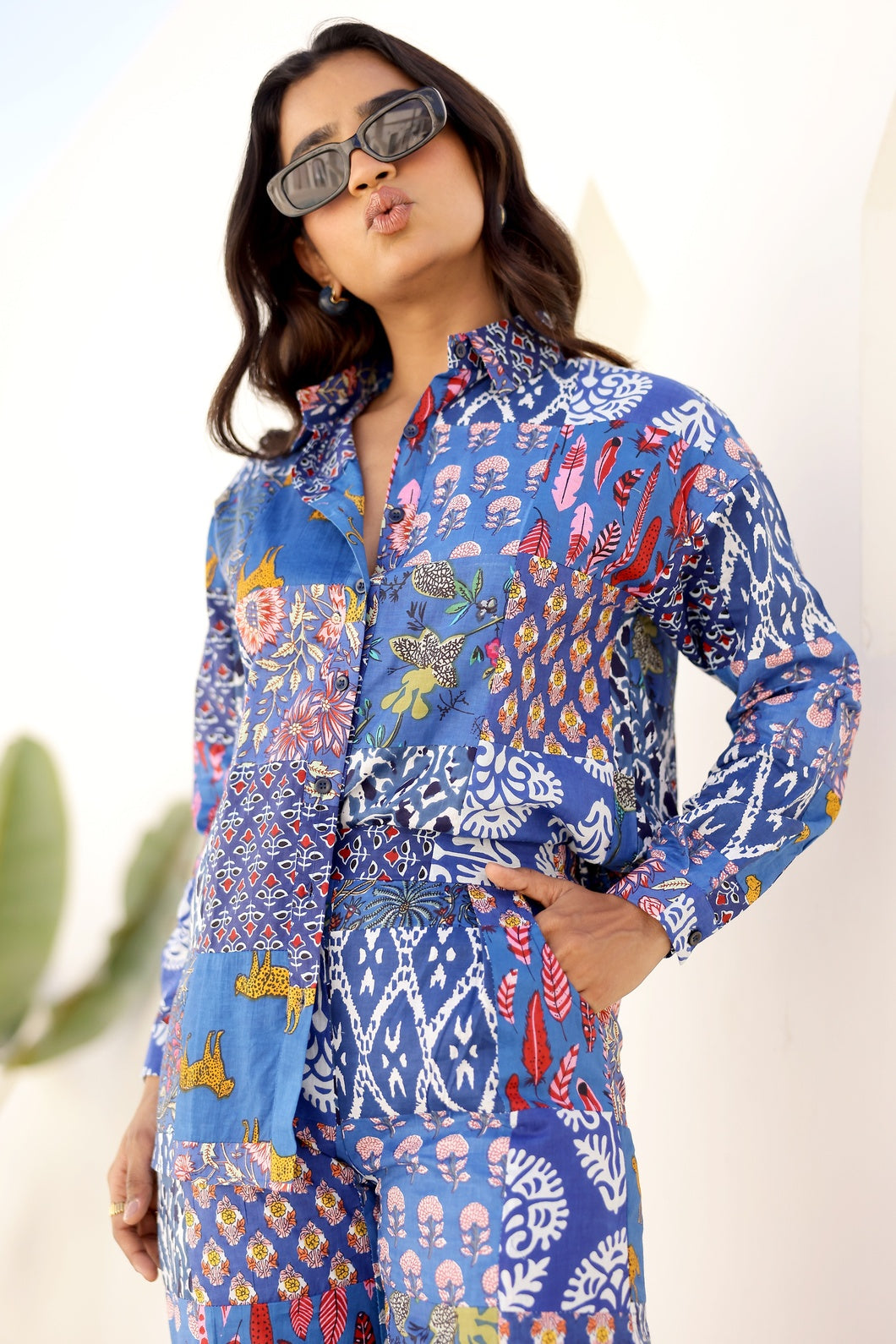Sage- Savanna Spirit Co-ord (Blue)